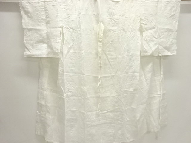 JAPANESE KIMONO / ANTIQUE JUBAN / SUKASHI ORI